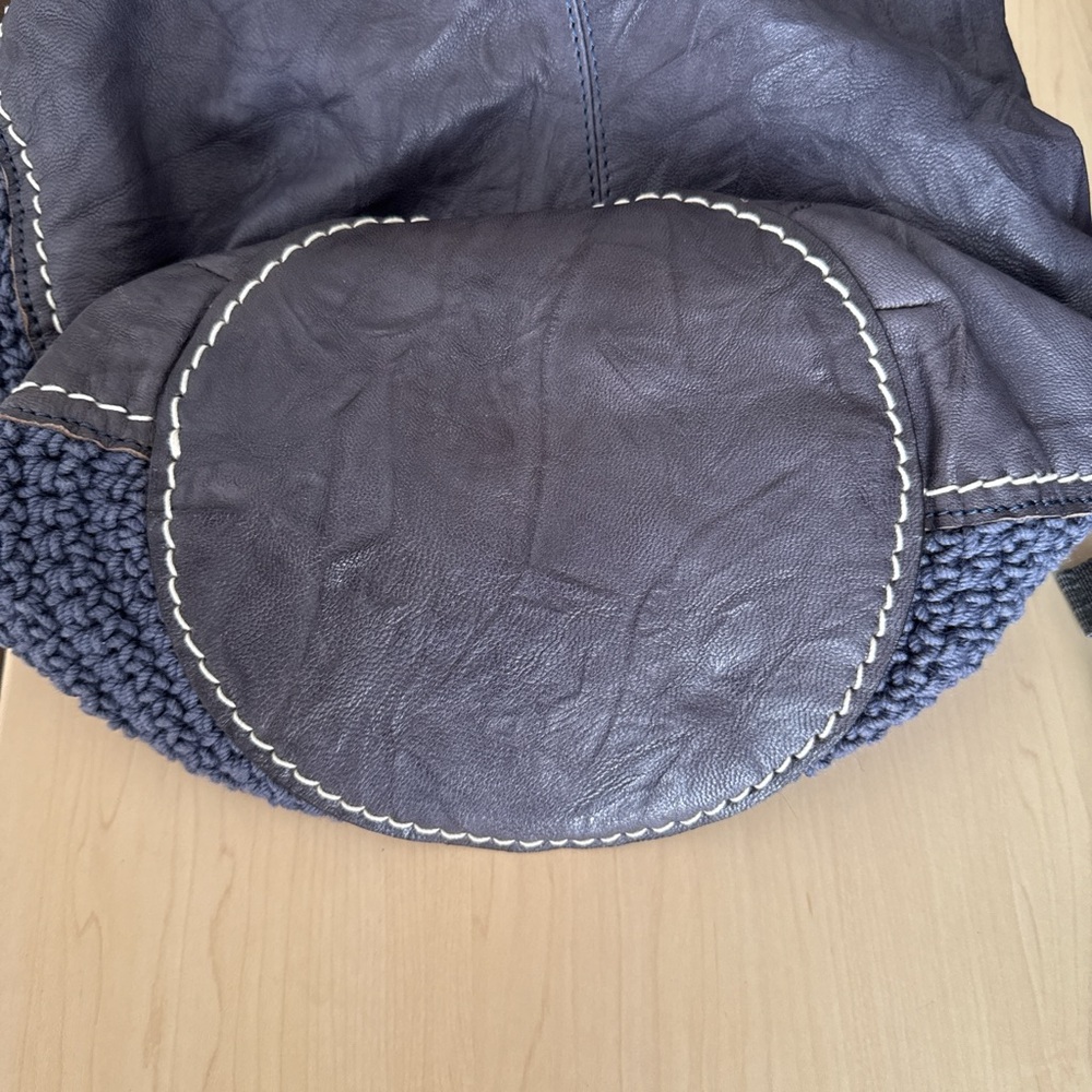 Ameri Leather Barrel Shoulder Tote.Leather On One… - image 3